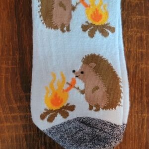 xhilaration‎ low-cut socks 4-10 Hedgehog